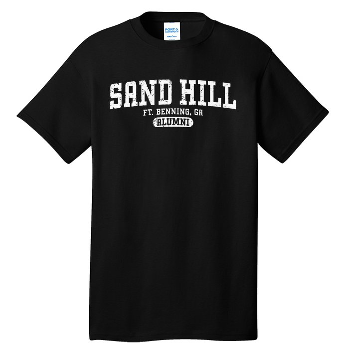 Sand Hill Alumni Retro Fort Benning GA Tall T-Shirt