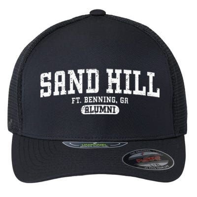 Sand Hill Alumni Retro Fort Benning GA Flexfit Unipanel Trucker Cap