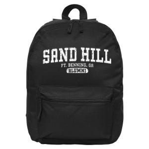 Sand Hill Alumni Retro Fort Benning GA 16 in Basic Backpack