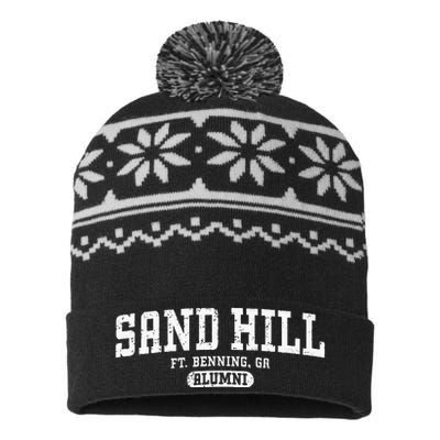 Sand Hill Alumni Retro Fort Benning GA USA-Made Snowflake Beanie