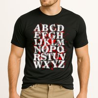 Spooky Halloween Alphabet Letters Cooling Performance Crew T-Shirt