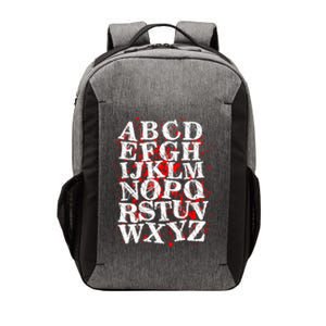 Spooky Halloween Alphabet Letters Vector Backpack