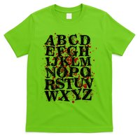 Spooky Halloween Alphabet Letters T-Shirt