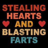 Stealing Hearts And Blasting Farts Funny Valentines Day 16oz Travel Tumbler