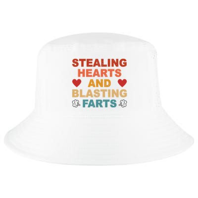 Stealing Hearts And Blasting Farts Funny Valentines Day Cool Comfort Performance Bucket Hat