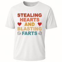 Stealing Hearts And Blasting Farts Funny Valentines Day Performance Shirt