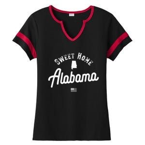 Sweet Home Alabama Ladies Halftime Notch Neck Tee