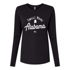 Sweet Home Alabama Womens Cotton Relaxed Long Sleeve T-Shirt