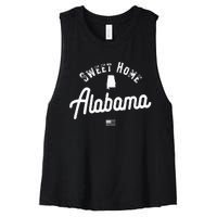 Sweet Home Alabama Women's Racerback Cropped Tank