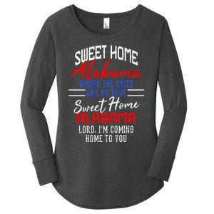 Sweet Home Alabama Women's Perfect Tri Tunic Long Sleeve Shirt