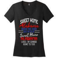 Sweet Home Alabama Women's V-Neck T-Shirt