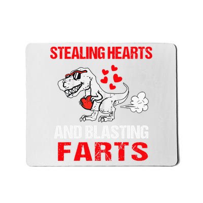 Stealing Hearts And Blasting Farts T Rex Cute Mousepad