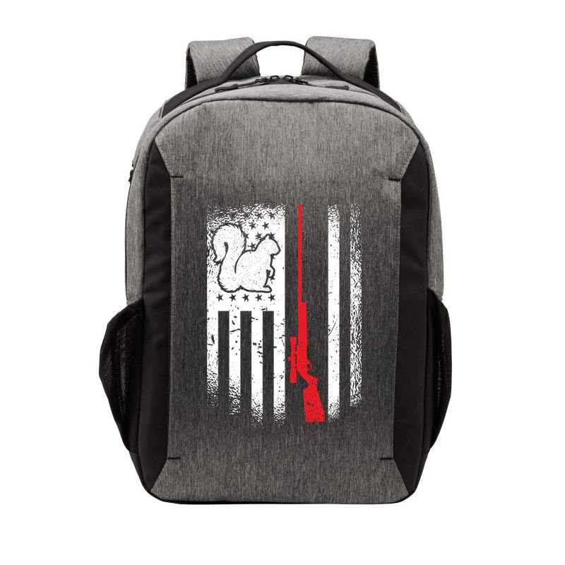 Squirrel Hunter American Flag Varmint Squirrel Hunting Gift Vector Backpack