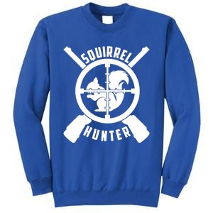 Squirrel Hunter Animal Hunting Hobby Sports Target Gift Tall Sweatshirt