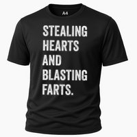 Stealing Hearts And Blasting Farts Retro Vintage Performance Shirt