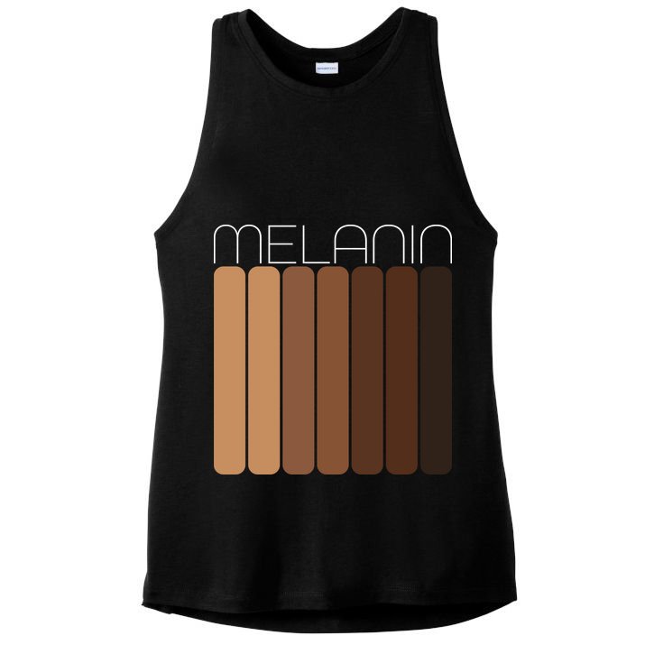 Shades Of Melanin Ladies PosiCharge Tri-Blend Wicking Tank