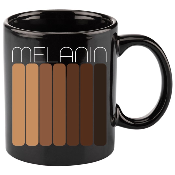 Shades Of Melanin 11oz C Handle Ceramic Mug