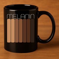 Shades Of Melanin 11oz C Handle Ceramic Mug