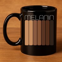 Shades Of Melanin 11oz C Handle Ceramic Mug