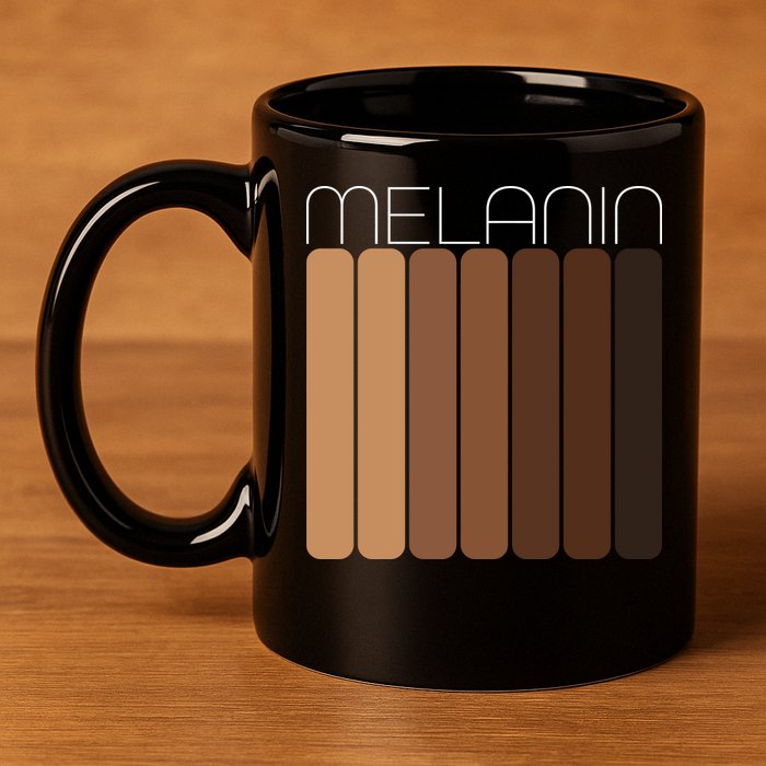 Shades Of Melanin 11oz C Handle Ceramic Mug