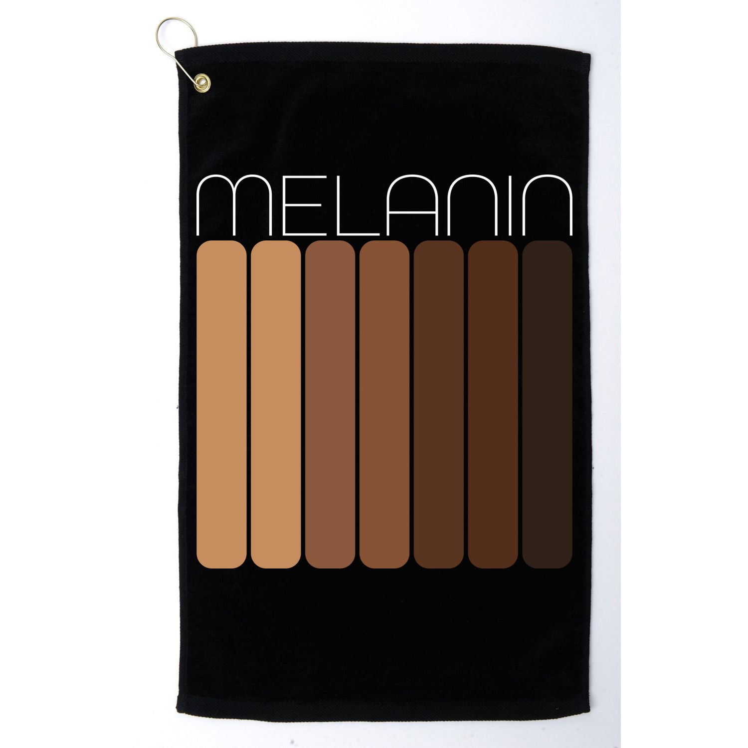 Shades Of Melanin Golf Towel