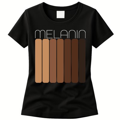 Shades Of Melanin Womens T-Shirt