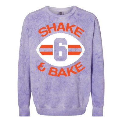 Shake & Bake Cleveland Footbal Colorblast Crewneck Sweatshirt