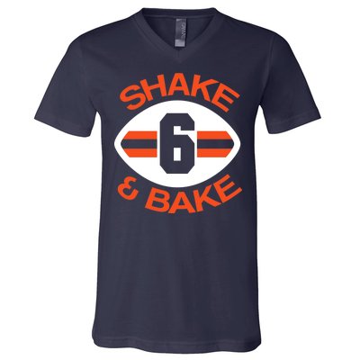 Shake & Bake Cleveland Footbal V-Neck T-Shirt