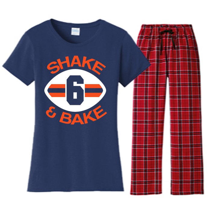 Shake & Bake Cleveland Footbal Women's Flannel Pajama Set