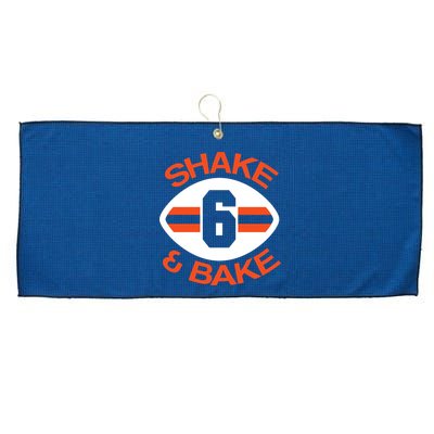 Shake & Bake Cleveland Footbal Large Microfiber Waffle Golf Towel