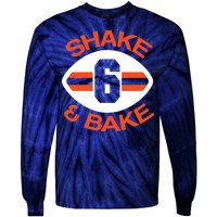 Shake & Bake Cleveland Footbal Tie-Dye Long Sleeve Shirt