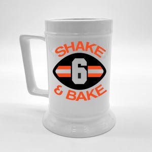 Shake & Bake Cleveland Footbal Beer Stein