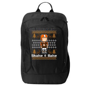 Shake & Bake Football Ugly Christmas Sweater City Backpack