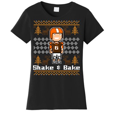 Shake & Bake Football Ugly Christmas Sweater Women's T-Shirt