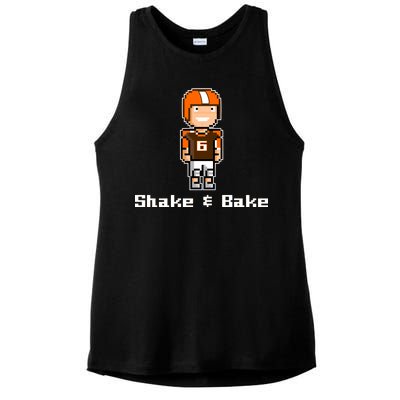 Shake and Bake Cleveland, Ohio Football Ladies PosiCharge Tri-Blend Wicking Tank