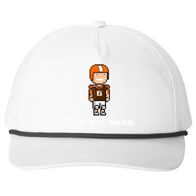 Shake and Bake Cleveland, Ohio Football Snapback Five-Panel Rope Hat