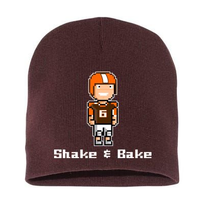 Shake and Bake Cleveland, Ohio Football Short Acrylic Beanie