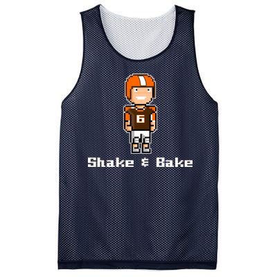 Shake and Bake Cleveland, Ohio Football Mesh Reversible Basketball Jersey Tank