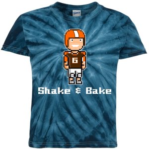 Shake and Bake Cleveland, Ohio Football Kids Tie-Dye T-Shirt