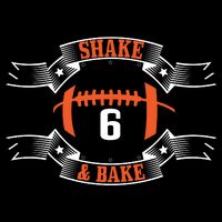 Shake and Bake No. 6 Football  Drawstring Bag