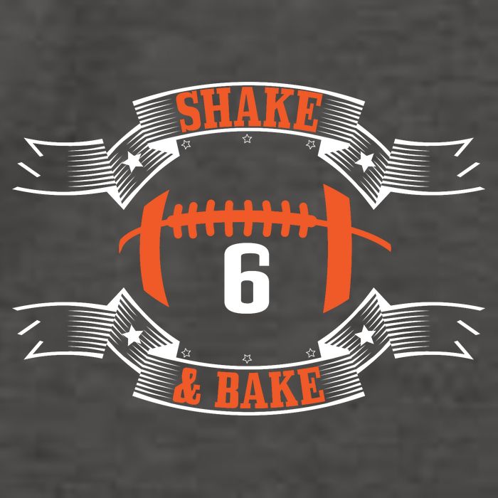 Shake and Bake No. 6 Football  Vector Backpack
