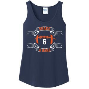 Shake and Bake No. 6 Football  Ladies Essential Tank