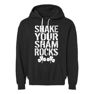Shake Your Shamrocks Garment-Dyed Fleece Hoodie