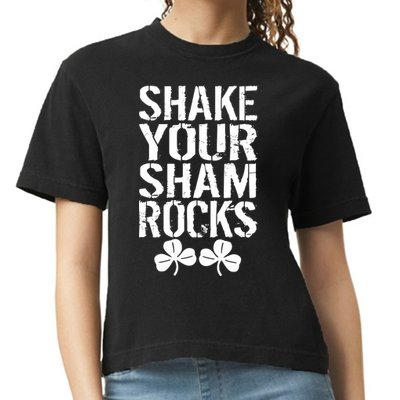 Shake Your Shamrocks Comfort Colors Boxy T-Shirt