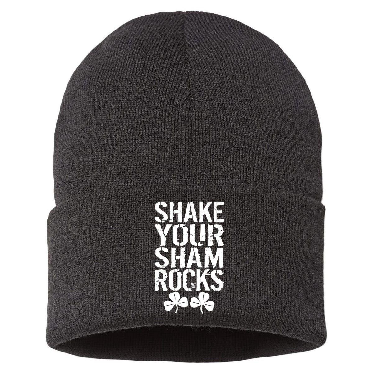 Shake Your Shamrocks Sustainable Knit Beanie