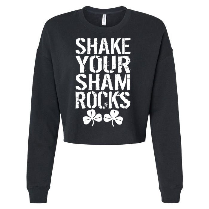 Shake Your Shamrocks Cropped Pullover Crew
