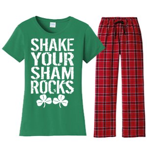 Shake Your Shamrocks Women's Flannel Pajama Set