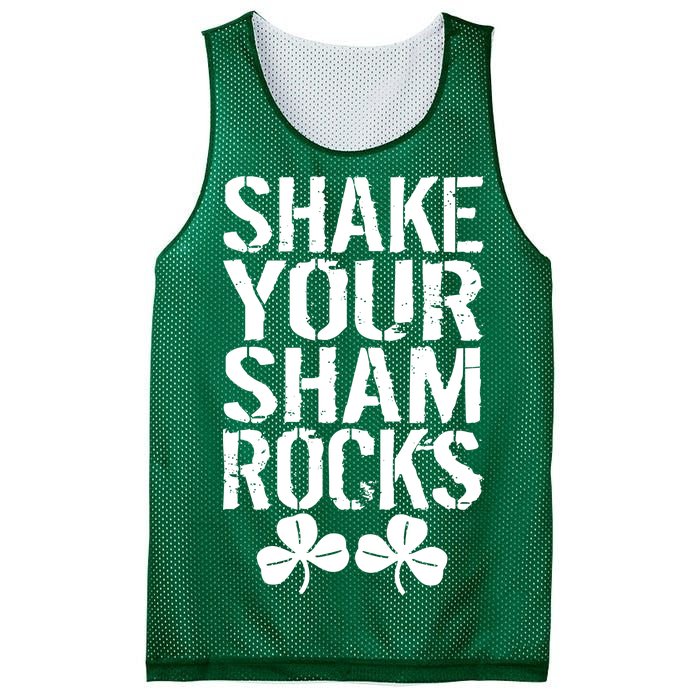 Shake Your Shamrocks Mesh Reversible Basketball Jersey Tank