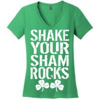 Shake Your Shamrocks Women's V-Neck T-Shirt