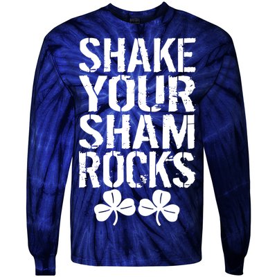 Shake Your Shamrocks Tie-Dye Long Sleeve Shirt